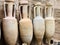 Amphorae were used in vast numbers for the transport and storage of various products, both liquid and dry, but mostly for wine.