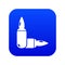 Ampoules icon blue vector