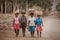 AMPYFY-MADAGASCAR-OCTOBER-7-2017:The women in Malagasy life style, they usually carrying basket on theirs head in the country road