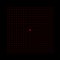 Amsler grid with red squares on black background. Template of graphic test to monitoring visual field and detecting