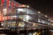 Amsterdam bicycle parking - night view