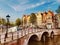 Amsterdam Bridge over Keizersgracht Canal