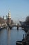 Amsterdam canal and buildings