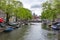 Amsterdam canals and De Waag Weigh house, Netherlands