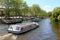 Amsterdam canals, street view, The Netherlands, Europe