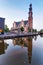 Amsterdam Canals - Westerkerk Church, Netherlands, Holland, Europe