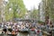 Amsterdam celebrating queensday