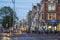 Amsterdam in the evening - Typical street view