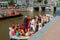 Amsterdam. Excursion boats on the canals.