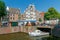 Amsterdam. Excursion boats on the canals.