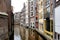 Amsterdam, Holland, Europe - scenic view of the canal and buildings