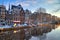 Amsterdam morning canal