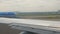 Amsterdam, Netherlands - April 26, 2019: Schiphol Airport, one of the largest in the world. A aircraft is being prepared