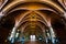 AMSTERDAM, THE NETHERLANDS - AUGUST 03, 2017: The pedestrian and bicycle tunnel through the Rijksmuseum.