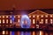 AMSTERDAM, NETHERLANDS - DECEMBER 07 2012: Illuminated Hermitage