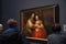 Amsterdam, Netherlands. January 20, 2024. The famous paintings of Rembrandt van Rijn in the Rijksmuseum in Amsterdam.