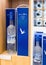 AMSTERDAM, NETHERLANDS - JULY 18, 2018: Bottle of Grey Goose luxury vodka in shop.