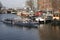 AMSTERDAM,NETHERLANDS-MARCH 8:Tourists enjoying sightseeing with Gray line tour boat