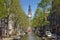 Amsterdam, Netherlands, May 2022. View at the Zuiderkerk from the Kloveniersburgwal in Amsterdam.