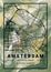 Amsterdam - Netherlands Tulip Marble Map