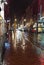 Amsterdam street after rain