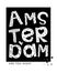 Amsterdam typography t shirt graphics vector print design