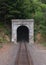 Amtrak through the Winton Tunnel in Montana