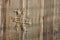 Amulet Door Wood Bamboo Weave
