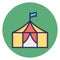 Amusement, carnival Vector Icon which can easily edit