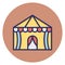 Amusement, carnival Vector Icon which can easily edit