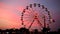 Amusement Park at dusk