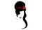 Amy Winehouse - minimalist version, vector portrait of jazz singer