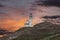 Anacapa Island Lighthouse Sunset at Channel Islands National Par