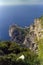 ANACAPRI, ITALY, 1983 - The lighthouse of Anacapri dominates the sea from Punta Carena.