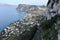 Anacapri - Panorama dal portico della sfinge di Villa San Michele
