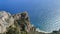 Anacapri - Panoramica dei faraglioni dal Monte Solaro