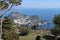 Anacapri - Scorcio panoramico del Monte Tiberio dalla terrazza di Monte Solaro