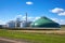 anaerobic digestion tanks with biogas production