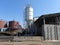 Anaerobic digestion towers in WWTP 4