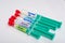 Anaesthetic induction syringes