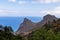 Anaga - Panoramic view on Roque de las Animas crag in the Anaga mountain range, Tenerife, Canary Islands, Spain