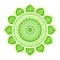 Anahata Chakra isolated