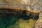 Anahulu cave, the underground swimming pool, Tonga island