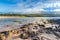 Anakena Beach on Easter Island, Rapa Nui in Chile