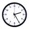 Analog clock isolated