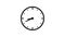 Analog clock spinning animation.