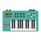 Analog synthesizer flat icon, music and instrument