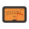 Analog Volume Unit Meter Measuring Device. Vector