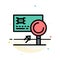Analysis, Banking, Card, Detection, Fraud Abstract Flat Color Icon Template