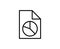 Analysis line icon